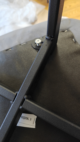 Обеденная группа Эделин темно-серый / дуб вотан / черный матовый фото покупателя 17