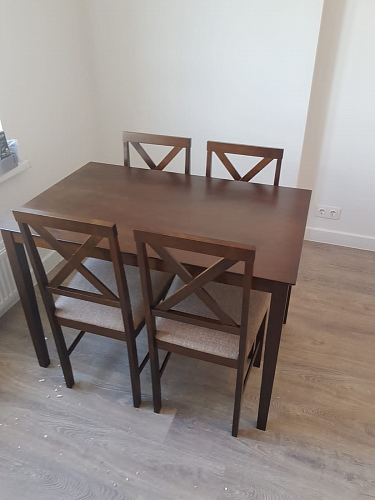 Обеденный комплект Hudson (Хадсон) espresso фото покупателя 24