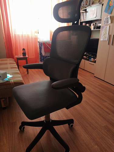 Компьютерное кресло Sprut light gray фото покупателя 9