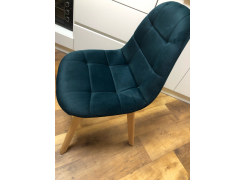 Деревянный стул Filip blue / wood фото покупателя 3