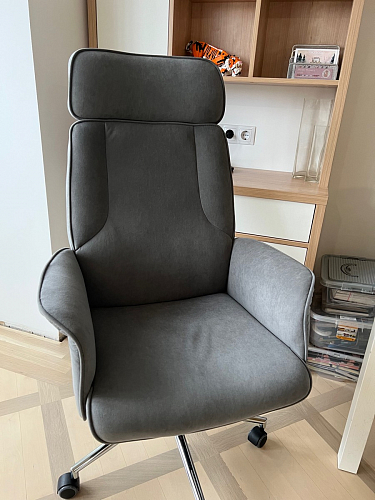 Компьютерное кресло Charm/Шарм серое фото покупателя 19