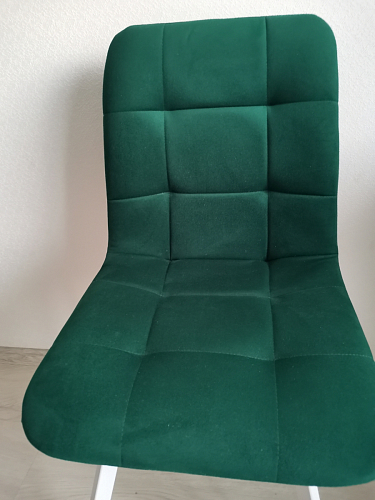 Стул на металлокаркасе Чилли горчичный / черный фото покупателя 678