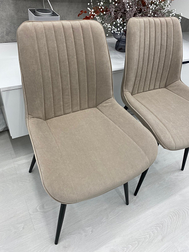 Стул на металлокаркасе Седа К кирпичный / черный фото покупателя 290