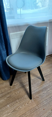 Деревянный стул Bonuss black / black фото покупателя 37