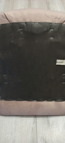 Стул на металлокаркасе Чилли К кирпичный / черный фото покупателя 387