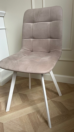 Стул на металлокаркасе Чилли К черный / зеленый фото покупателя 223