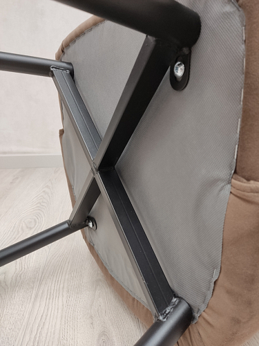 Стул на металлокаркасе Нараян velutto 23 / черный фото покупателя 12