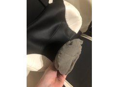 Компьютерное кресло Racer черное / голубое фото покупателя 187