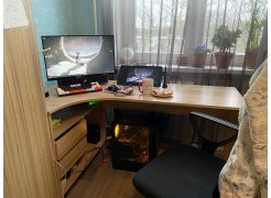 Письменный стол СПм-25 левый бетон фото покупателя 63