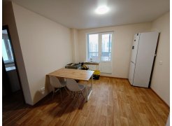 Деревянный стол Лота Лофт 120(160)х75 черный матовый / бетон светлый фото покупателя 519