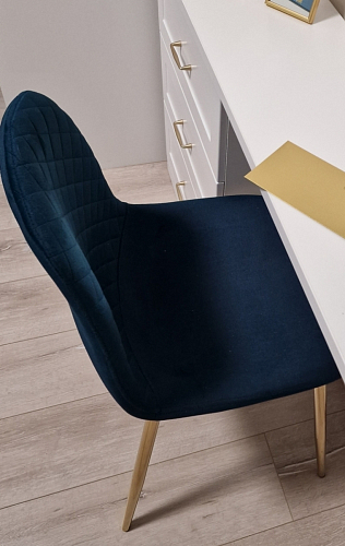 Стул на металлокаркасе Dabl wine red фото покупателя 35