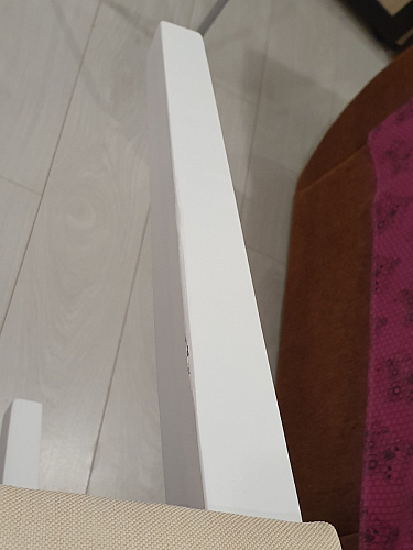 Стул Menson white / fabric pebble фото покупателя 13