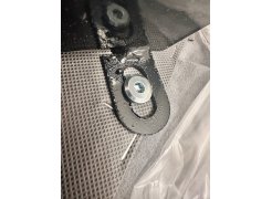 Стул на металлокаркасе Чилли синяя ткань / белый фото покупателя 503