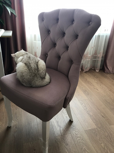 Деревянный стул Милано 1 бежевый / белый фото покупателя 87