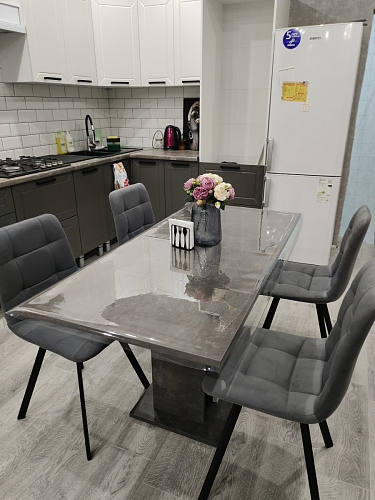 Стул на металлокаркасе Чилли бирюзовый / черный фото покупателя 1392