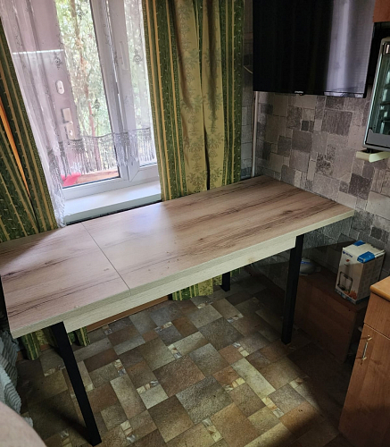 Стол Оригон навара / черный матовый фото покупателя 33