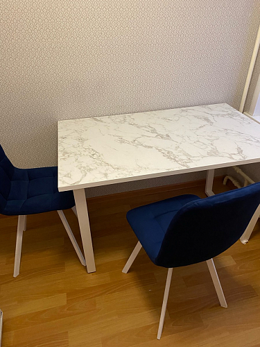 Комплект стульев Чилли 2 шт бежевый / черный фото покупателя 1405