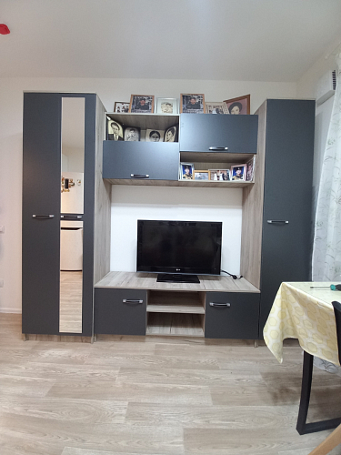 Готовая гостиная Бертелена дуб крафт серый / серый графит фото покупателя 87