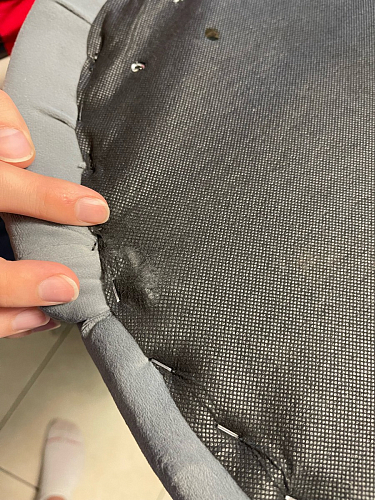 Стул на металлокаркасе Gabi gray / black фото покупателя 916