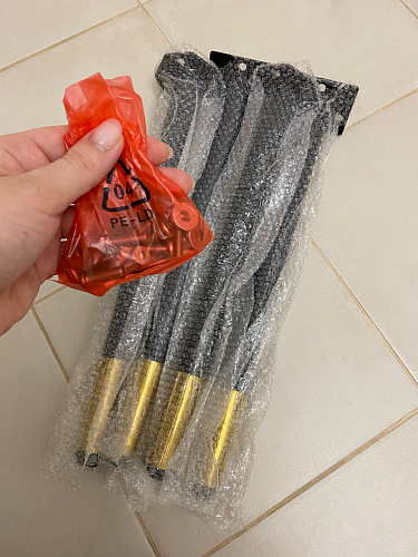 Стул на металлокаркасе Gabi latte / gold / black фото покупателя 860