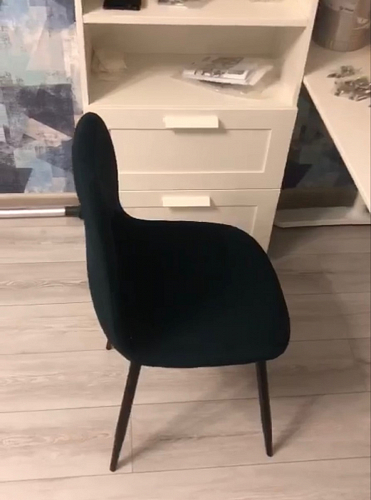 Стул на металлокаркасе Lilu 05 gray / white фото покупателя 14