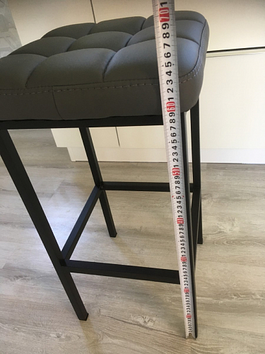 Барный стул Лофт катания минт / белый матовый фото покупателя 301