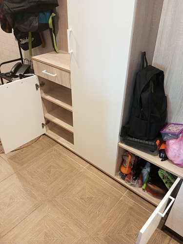 Готовая прихожая Пети дуб сонома / белый фото покупателя 75