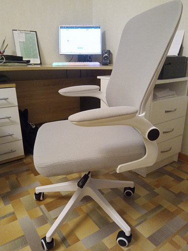 Компьютерное кресло Konfi pink / white фото покупателя 274