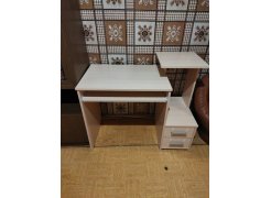 Стол компьютерный Джаз-24 правый дуб молочный фото покупателя 29