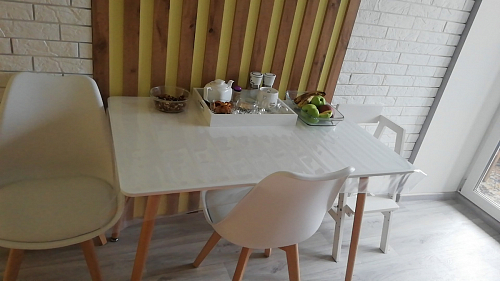 Стол Table 120 white / wood фото покупателя 16