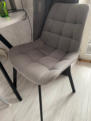 Стул на металлокаркасе Челси К крутящийся бирюзовый / черный фото покупателя 148