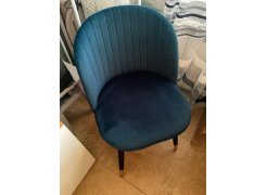 Стул на металлокаркасе Gabi blue / black фото покупателя 207