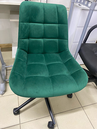 Компьютерное кресло Честер кирпичный / черный фото покупателя 7