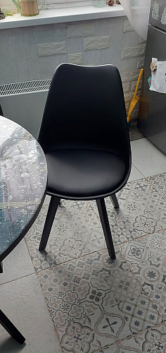 Деревянный стул Bonuss green / grey фото покупателя 31