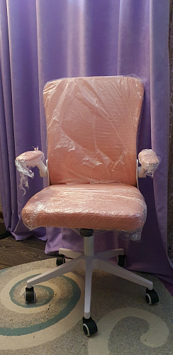Компьютерное кресло Konfi pink / white фото покупателя 103