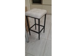 Барный стул Лофт кожзам d1 / черный матовый фото покупателя 166