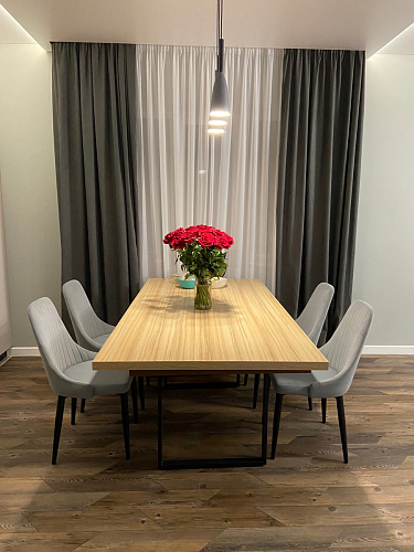 Стул на металлокаркасе Kora white / gray фото покупателя 310