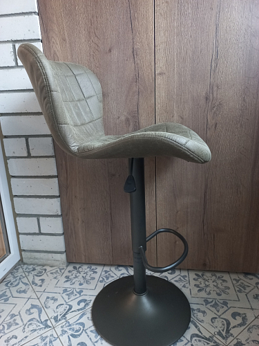 Барный стул Brend серый / белый фото покупателя 11