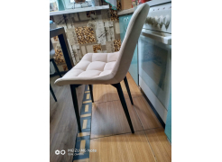 Стул на металлокаркасе Челси светло-серый / белый каркас фото покупателя 259