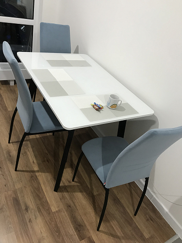 Стул Tod light blue / black фото покупателя 9