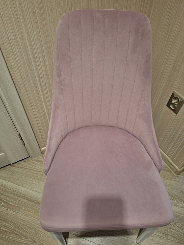 Стул на металлокаркасе Kora dark gray / black фото покупателя 184