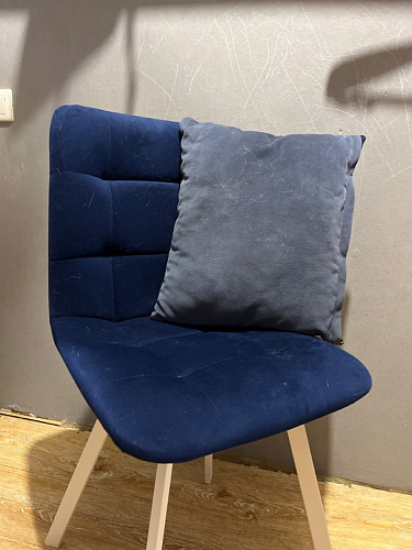 Стул на металлокаркасе Чилли бежевый / белый каркас фото покупателя 1467