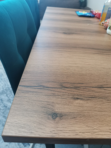 Деревянный стол Лота Лофт 120x75 дуб крафт табачный / черный матовый фото покупателя 256