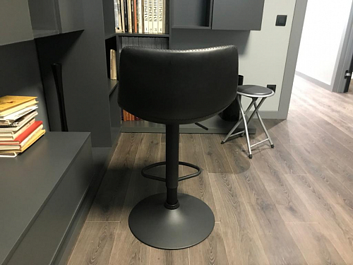 Барный стул Texas черный / черная нить фото покупателя 2