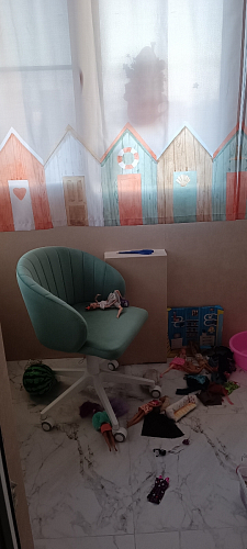 Компьютерное кресло Пард графитовый фото покупателя 123