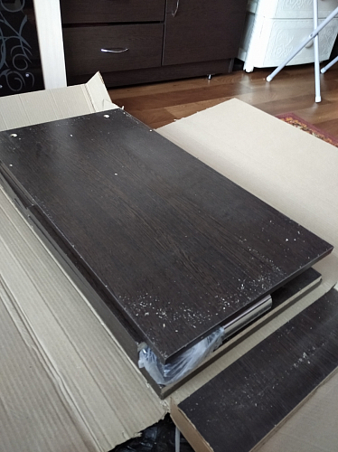 Письменный стол Джаз-30 дуб сонома фото покупателя 16