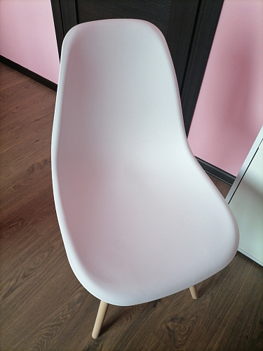 Пластиковый стул Eames PC-015 желтый фото покупателя 290