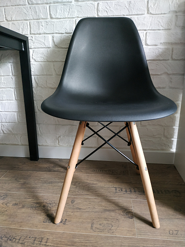 Пластиковый стул Eames PC-015 серый фото покупателя 509