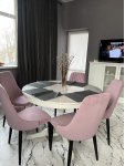 Стул на металлокаркасе Kora light blue / white: отзыв о товаре