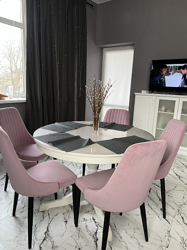 Стул на металлокаркасе Kora white фото покупателя 464